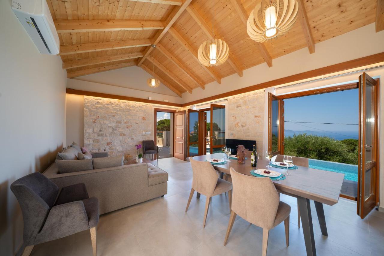 Pitharia Luxury Villa With Amazing Sea Views Khalikeri Exterior photo